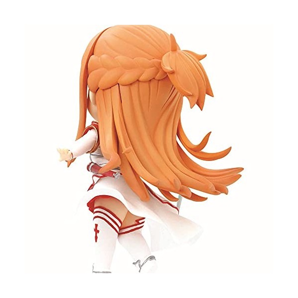 Version Q de la poupée Yuuki Asuna, un personnage féminin de Sword Art Online, ce produit mesure 3,9 pouces de hauteur Fabriq