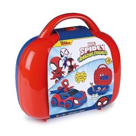 Smoby - Spidey Box - Mallette Outils - Jouet Bricolage pour Enfant - 360905