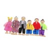 SEWACC 18 Pcs Poupée Mini Figurines daction Miniture Décoration Bébé Jouets pour Bébés Jouets De Jeu De Rôle Familial Jouets