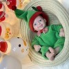 Eayoly Mini poupée bébé | 5,9 Pouces Baby Dolls Silicone Full Body | Poupée Nouveau-né réaliste en Silicone Souple, Renaissan