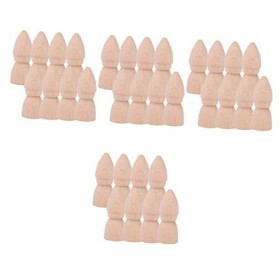 Didiseaon 32 Pcs Marionnette en Bois Table De Sable pour Enfants Accessoires De Maison Décoration Maison Décorations pour La 