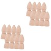 Didiseaon 32 Pcs Marionnette en Bois Table De Sable pour Enfants Accessoires De Maison Décoration Maison Décorations pour La 