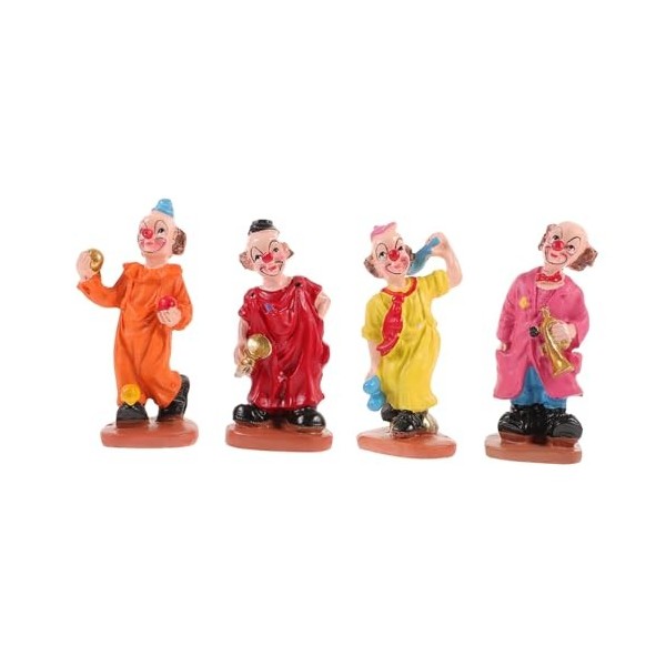 ibasenice 8 Pcs Bureau De Noël Micro Enfants Jouet Accessoires Décorations Figurines Style Peint Au Hasard Figurine Carnaval 