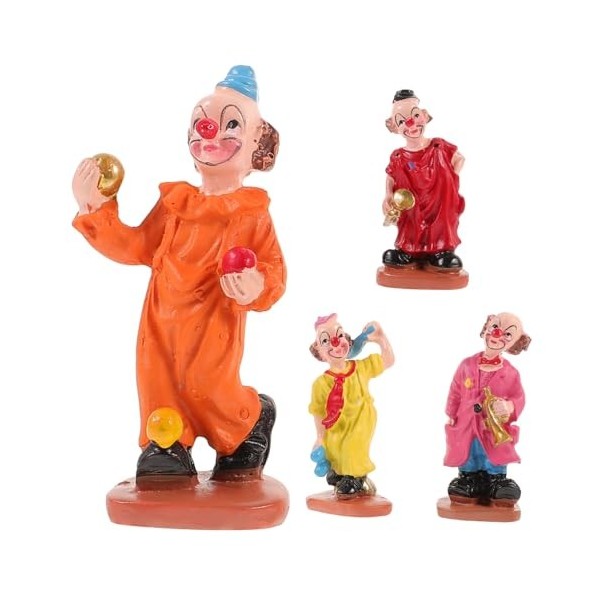 ibasenice 8 Pcs Bureau De Noël Micro Enfants Jouet Accessoires Décorations Figurines Style Peint Au Hasard Figurine Carnaval 