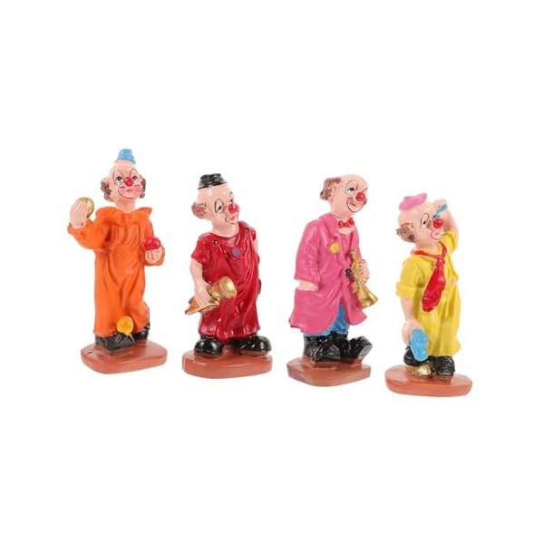 ibasenice 8 Pcs Bureau De Noël Micro Enfants Jouet Accessoires Décorations Figurines Style Peint Au Hasard Figurine Carnaval 