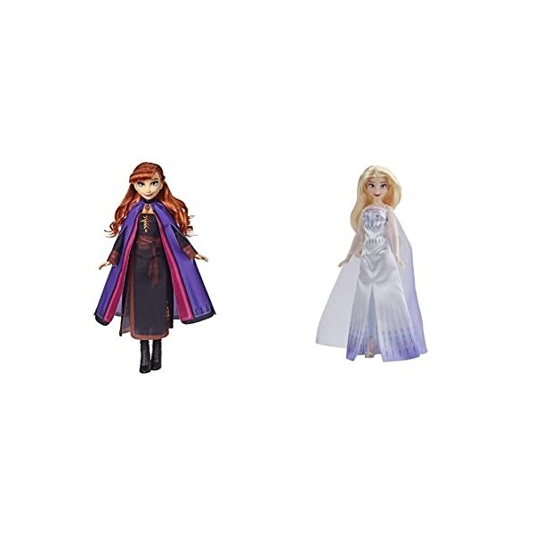 Disney La Reine des Neiges 2, Poupée Mannequin Princesse Elsa en Tenue de Reine, 27 cm La Reine des Neiges 2 - Poupee Mannequ