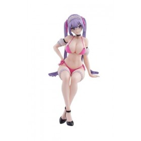 PelcoR Figurine danime Ecchi - Femme de ménage de Bureau Melty-Chan. Figurine Hentai/Figurine daction/Jouets de Dessin anim