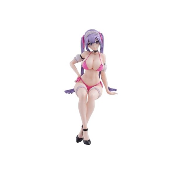 PelcoR Figurine danime Ecchi - Femme de ménage de Bureau Melty-Chan. Figurine Hentai/Figurine daction/Jouets de Dessin anim