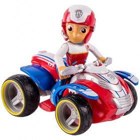 Paw Patrol LA Pat Patrouille – Véhicule + Figurine Ryder – Véhicule Jouet avec Figurine de Ryder – 6024006 Jouet Enfant 3 An