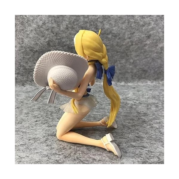 BRUGUI Statue complète de Personnage danime -Alice- Maillot de Bain dété Ver. Modèle de Jouets série Otaku pour Fille de Co