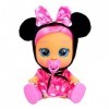 Cry Babies Dressy Minnie, Poupée Interactive Qui Pleure Vraiment avec des Cheveux pour la coiffer, des Vêtements pour l’Habil