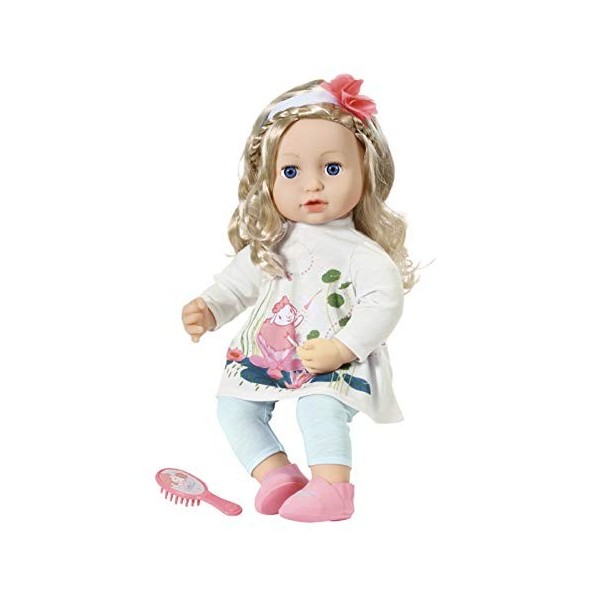 Baby Annabell Sophia 43 cm - pour les Tout-Petits Âgés de 2 ans et plus - Favorise lEmpathie et les Compétences Sociales - C