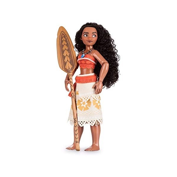 Official Disney Moana 28cm Classic Doll With Foldable Boat