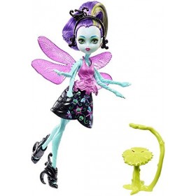 Monster High FCV48 Garden Ghouls Créatures ailées Poupée Wingrid
