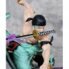 KAMFX Chiffre danime Figurine dune Seule pièce Roronoa Zoro Visage remplaçable Figurine Dessin animé Statuette en PVC Jouet