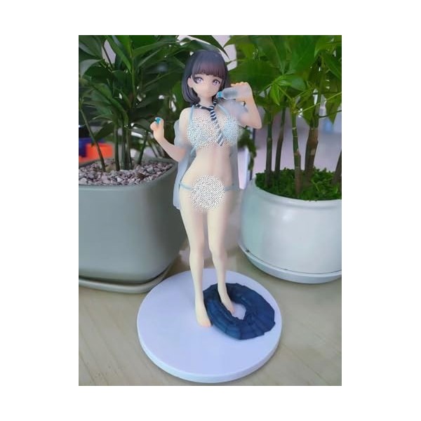 NEWLIA Figurine danime Ecchi Original - Mizu O Nomasetekurenai Doukyuusei - 1/7 Figurines daction Modèle de Personnage de B