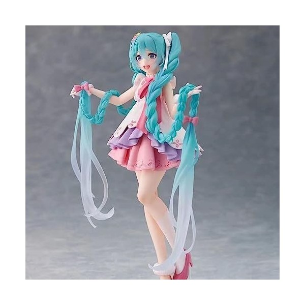 ENFILY Poupée à main Hatsune Miku Raiponce Votre Altesse Conte de Fées Figurine Modèle de Collection Jouet en PVC Figurine Dé