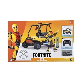 Fortnite FNT0851 Deluxe Feature - Crash Test ATK - Véhicule RC électronique avec Figurine factice articulée de 10,2 cm, Outil