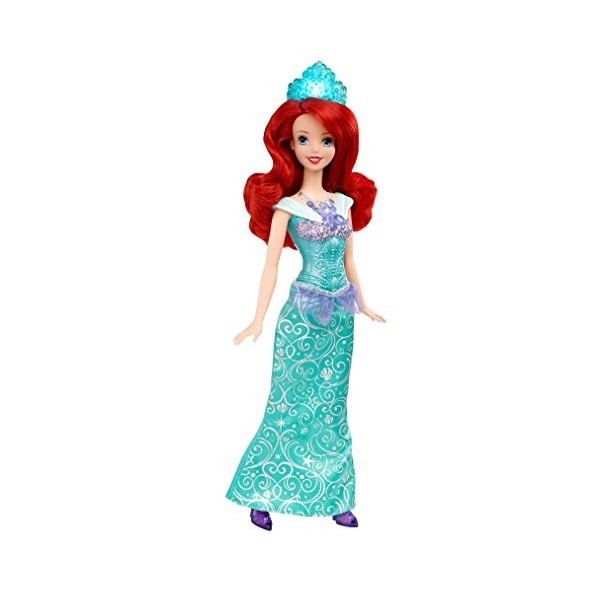 Disney Princesses - Bdj25 - Poupée Mannequin - Princesse Ariel - Pierre Précieuse