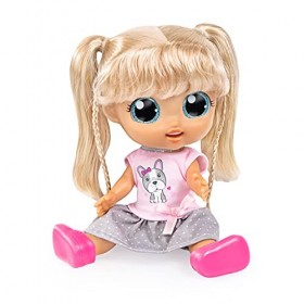 Bayer Design Poupée City Girl avec Cheveux Longs à coiffer, Interactive, Donne Un Baiser et rit avec Accessoires, poupée Fonc