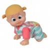 Simba 105143250 – Bouncin Babies Bonny Arrive à Maman/poupée Interactive/dans sa grenouillère colorée/réagit à la Voix/avec S