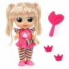 Bayer Design Poupée City Girl avec Cheveux Longs à coiffer, Interactive, Donne Un Baiser et rit avec Accessoires, poupée Fonc