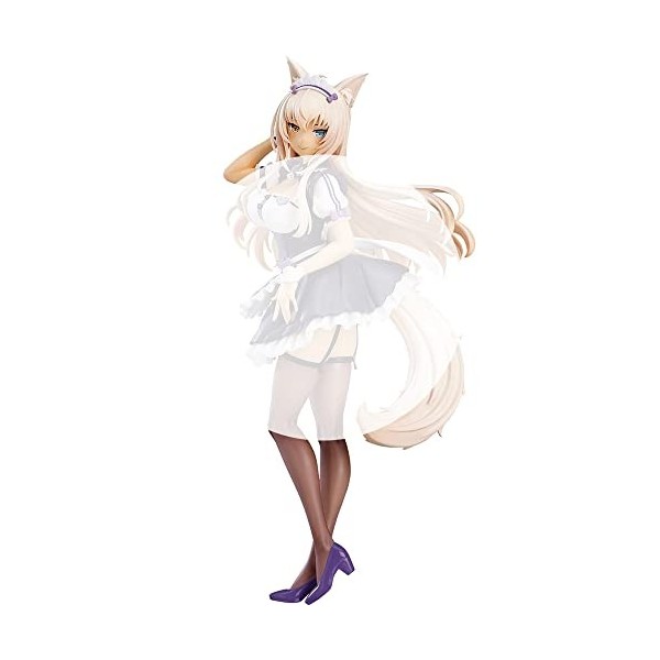 PIELUS Figurine Ecchi Nekopara - Azuki/Cannelle/Noix de Coco- Figure danime Fille Statue Jouet Décor de poupée Mignon Objets