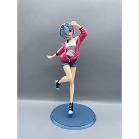 NATSYSTEMS Chiffre danime Re: Zero Kara Hajimeru Isekai Seikatsu -REM- Maillot de Bain à Capuche Ver. Jolie poupée Modèle Dé