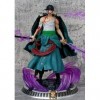 KAMFX Chiffre danime Figurine dune Seule pièce épéiste - Zoro Posture Debout Figurine Statue en PVC de Dessin animé Jouet d