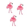 ifundom 3 Pièces Poupée en Peluche Jouet De Dessin Animé en Peluche Animaux en Peluche pour Les Enfants Peluche Flamant Rose 