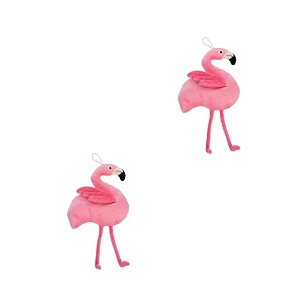 ifundom 3 Pièces Poupée en Peluche Jouet De Dessin Animé en Peluche Animaux en Peluche pour Les Enfants Peluche Flamant Rose 