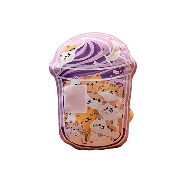 Jouets en Peluche Créatif Douce Sushi Tauuni Tauni Thé Thé Glace Crème Oreiller Peluche Jouet Femelle Étudiant Lit Dormant Po