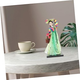 TOYANDONA Décor De Table Décor De Bureau Décor De Table Décor De Bureau Décor À La Main Décor Coréen Artisanat Coréen Poupée 