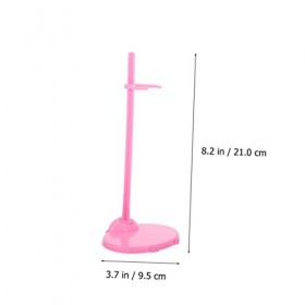 ibasenice 60 Pièces Stand De Poupée Poupées Supporte La Base Stands De Légendes Support De Robe De Poupée Mini Support Daffi