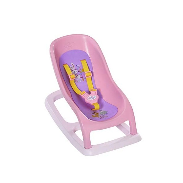 BABY Born Bouncing Chair for 43 cm Doll - With Safety Straps - Easy for Small Hands, Creative Play Promotes Empathy and Socia