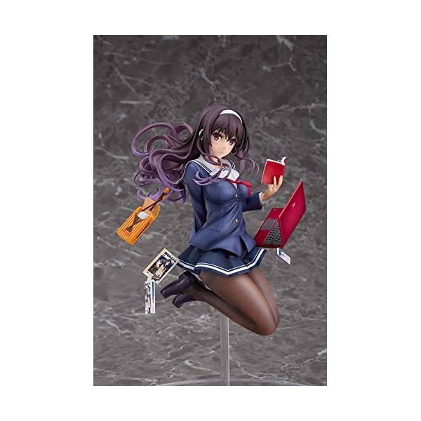 MKYOKO Figurine ECCHI - Comment élever une petite amie ennuyeuse à plat Utaha Kasumigaoka 1/7 - Statue danime/jolie fille ad