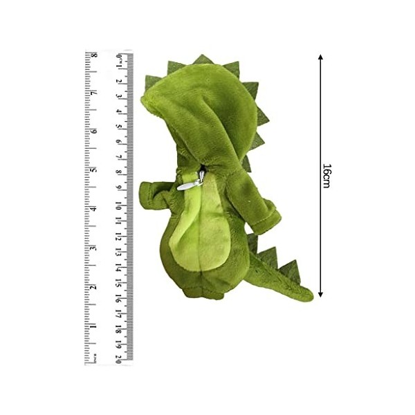 Lot de 5 combinaisons pour poupée de 16 cm, accessoires de poupée 1/12, manteau vert