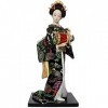 KaiLangDe Japonais Kimono Geisha Poupée Asiatique à Collectionner Figurine Le Restaurant Cadeau Artisanat Oriental Poupées De