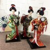 Japonais Kimono Geisha Poupée asiatique à collectionner Figurine Le restaurant Cadeau Artisanat Oriental Poupées De Soie Orie