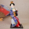 Japonais Kimono Geisha Poupée asiatique à collectionner Figurine Le restaurant Cadeau Artisanat Oriental Poupées De Soie Orie