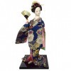 KaiLangDe Japonais Kimono Geisha Poupée Asiatique à Collectionner Figurine Le Restaurant Cadeau Artisanat Oriental Poupées De