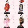 KaiLangDe Japonais Kimono Geisha Poupée Asiatique à Collectionner Figurine Le Restaurant Cadeau Artisanat Oriental Poupées De