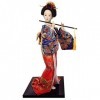 KaiLangDe Japonais Kimono Geisha Poupée Asiatique à Collectionner Figurine Le Restaurant Cadeau Artisanat Oriental Poupées De