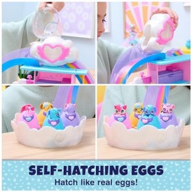 Hatchimals Alive - Playset Hatchi-Nurserie - Univers De Jeu pour Figurines - 4 Oeufs 4 Figurines À Collectionner & 13 Accesso