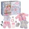 Baby Annabell Ensemble de naissance 707425 - Convient aux poupées Baby Annabell de 43 cm - Contient des vêtements & accessoir