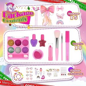HappyGoLucky Calendrier de LAvent Fille, Maquillage Enfant Fille Cadeau Fille 5 6 7 8 9 10 Ans Friends Calendrier de LAvent