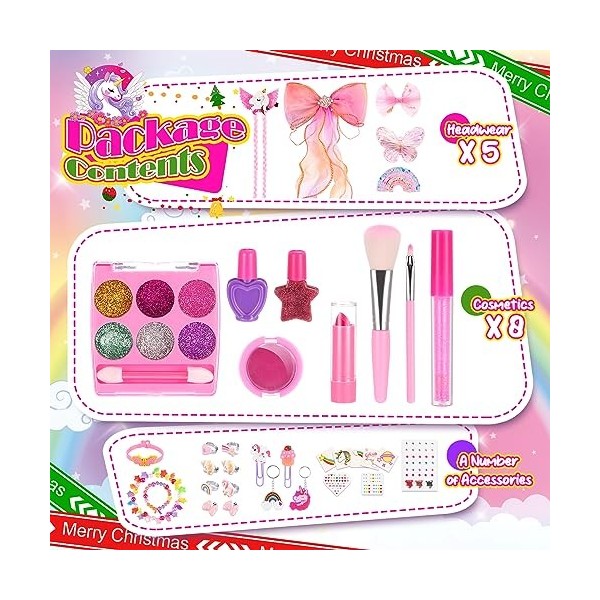 Kit De Maquillage Enfants Arc En Ciel - Maquillage Kits et Palettes Le  Deguisement.com
