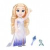 La Reine des Neiges Mon Amie Poupée Chantante Elsa 35cm Musicale avec Accessoires, Parfait pour Les Enfants à partir de 3 Ans