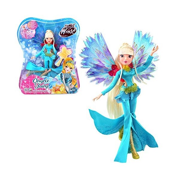 Winx Club Stella | Onyrix Fairy Poupée World of Winx | Robe Magique | 28 cm