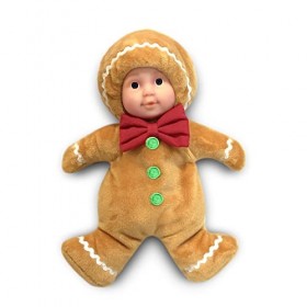 Anne Geddes Poupée bébé bonhomme pain dépice - 23 cm